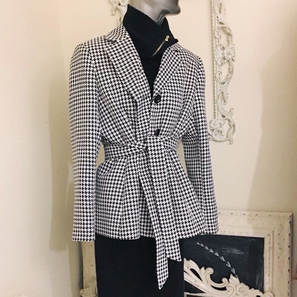 Jones Separates Houndstooth Jacket Blazer - image 6